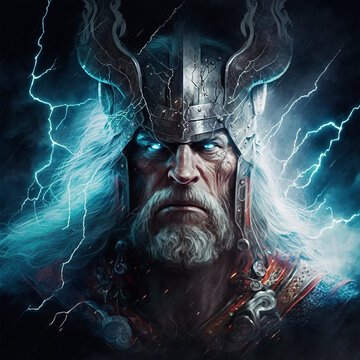 Thor, Odin’s mighty, hammer-wielding son, rules thunder and defends Asgard with boundless valor. Odin : https://t.co/Bq8Ijys2jq