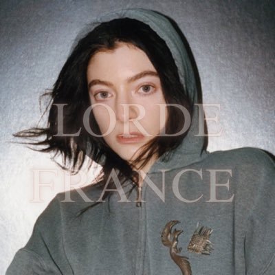 Here since 2013. 1ère source française sur l'artiste neo-zélandaise @Lorde, ici vous retrouverez toutes ses dernières infos.