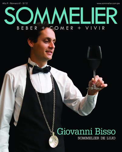 Sommelier, administrador hotelero, docente, WSET Level 3 y 5 veces mejor sommelier de Perú, según la Guia Summun. IG Giovanni Bisso