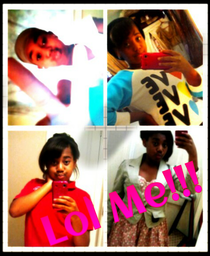 Lol its me I got a pretty face and a sassy additude so follow me!!!!!