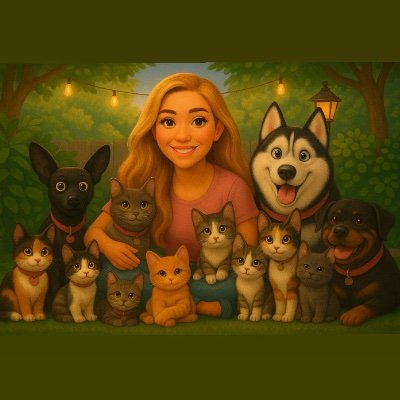 ♡ imma just be the awesome human my cats and dogs think i am 🐾