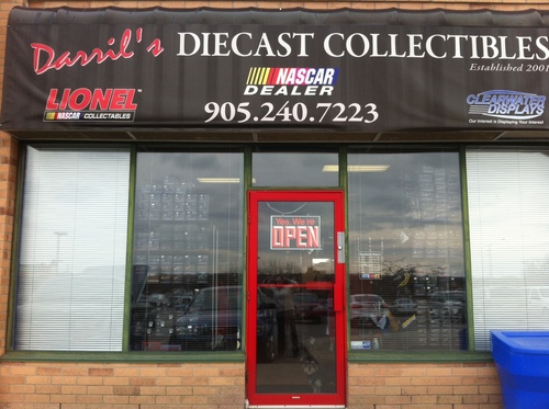 nascardealer's profile picture. CALL 1-877-825-7223
We sell NASCAR Products, DIECAST, Clothing, Accessories, and More. Online store, order Nascar products. Ontario's Largest NASCAR dealer.