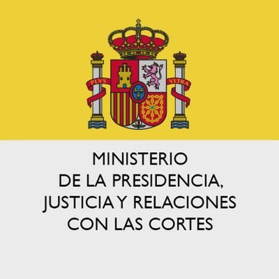 Ministerio de la Presidencia, Justicia y R. Cortes Profile