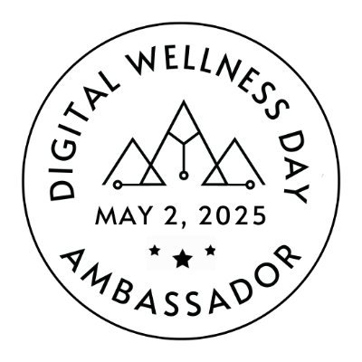 Participate in the May 2 #DigitalWellnessDay Movement!
Optimize your relationship with #technology 🌟
