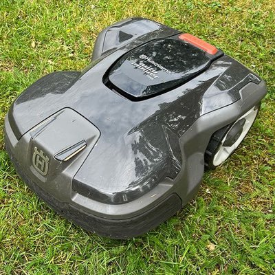I am a Husqvarna 415x automatic mower. I was installed in Hampshire on April 15th 2025. I mow grass. If I feel like it. Other times I rest and think about life.