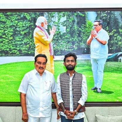 @abvpvoice | Ex.National Hom.Conv. @jignasaayush |
Ex.Zonel Convener @abvpvadodara |
| https://t.co/sYsJyhcgJL Secretary @abvpvadodara | Ex.Dis.Con.Chhotaudepur |@abvpgujarat