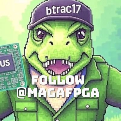 Lead dev of #UranusFPGA. Member of #CoinOpCollaboration. Deep in the FPGA game, and yes, Uranus is a work in progress. Expect big things out of Uranus 👏