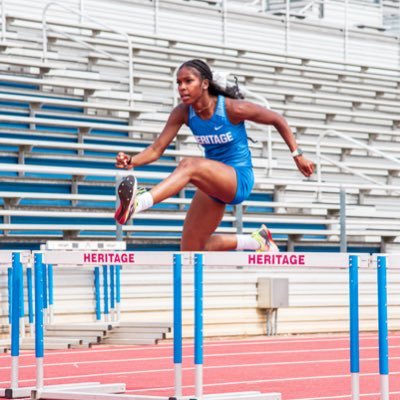 High School Heritage High School Conyers Ga 📍 400mh: 1:05.31 300mh: 44.02 100mh: 15.43 Gmail:emayaasbury1@gmail.com OR Emayaa1026@yahoo.com, C/O 2027 🎓