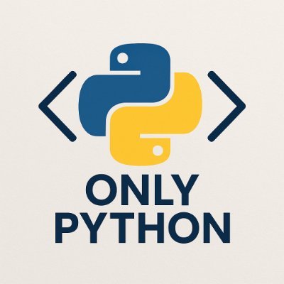 onlypython01's profile picture. I'm a dedicated Python programmer who loves turning ideas into efficient, readable code. From automating tasks to building real-world projects, I believe Python