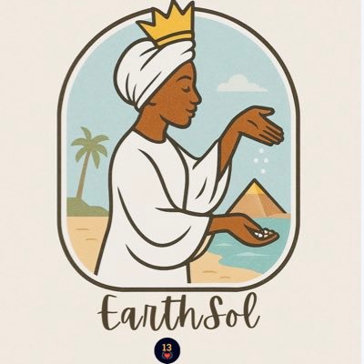 EarthSol13's profile picture. Rooted in nature, crafted with care. Holistic body care for the soulfully radiant. 13LOVE - TLC 🐝
