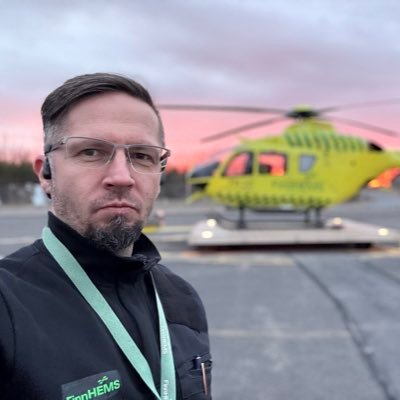 HEMS Helicopter- and drone pilot. - Co-Founder & Board Member of Flyk Oy Ltd