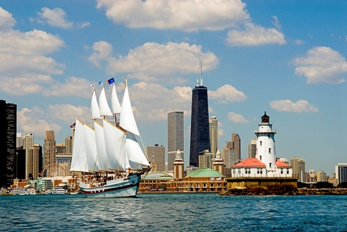 Chicago's Official Flagship, the 148' Tall Ship Windy sails every day from Navy. Full schedule at website. An Amphitrite Digital Company.