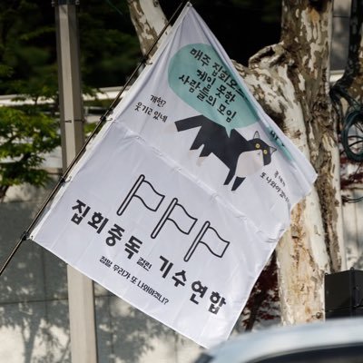스레드에 주로 출몰하는 개드리퍼 (@clover0914) / 매주 집회오느라 게임 못한 사람들의 모임 / 집회중독 걸린 기수연합
