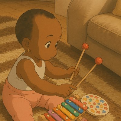 Most of the time tweeting about my 1 YO broke bestie 👧🏽