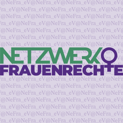 Das Netzwerk Frauenrechte e.V. ist ein gemeinnütziger Verein, dessen Arbeit auf einer klaren feministischen Analyse beruht.
E-Mail: info@netzwerkfrauenrechte.de