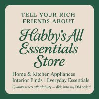 Habby’s All essentials store 🛍️ (@habbystore__) 's Twitter Profile Photo Habby’s All essentials store 🛍️ (@habbystore__) 's Twitter Profile Photo