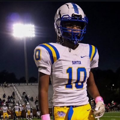 6’1| 189lbs | sqt 315/bench 205/ leg press 837| wr/olb class of ‘28 GPA-3.5-40 4.79| @SumterFootball | NCAA ID - 2405316814 email - talynfelder02@icloud.com