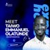 TAIWO Emmanuel Olatunde (@barnabas_taiwo) Twitter profile photo TAIWO Emmanuel Olatunde (@barnabas_taiwo) Twitter profile photo