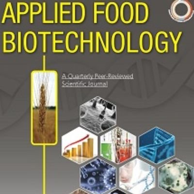The Applied Food Biotechnology(AFB)as an international peer reviewed journal.