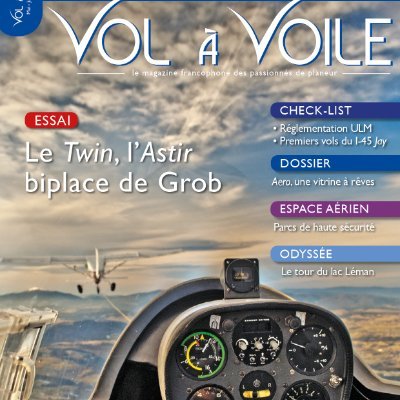 La seule revue francophone entièrement dédiée aux passionnés de planeur... Pour un abonnement, abonnements@revuevolavoile.fr