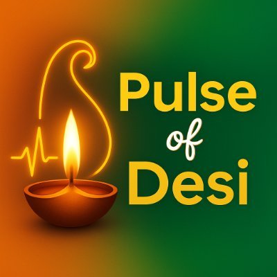 Beating with the heart of India | Your go-to for Desi vibes, entertainment, trends, brain teasers, culture, trading & motivation to shine! #PulseOfDesi