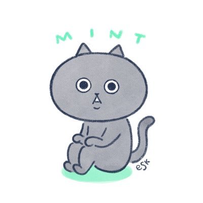 保護猫譲渡会で出会ったブリティッシュショートヘアの女の子/名前はミントです/日々の記録/ 繁殖引退猫 / 🏠2024.3/🎂2017.8.15/7歳/アイコンはeskさんに描いていただきました🩶