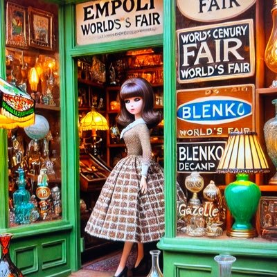 Vintage Inspired Dollhouse Miniatures