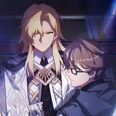 🟨👓 — Dedicated to the ship between #VoidArchives and #WeltYang from HI3rd & HSR || Not leak/spoiler free || 🔞 sometimes