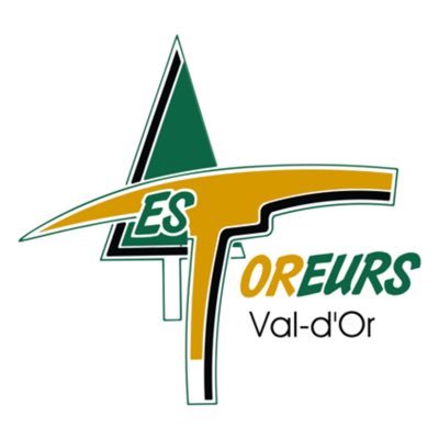 Foreurs de Val-d’Or. Équipe de la LHJMQ fondée en 1993. Champions en 1998, 2001 et 2014.