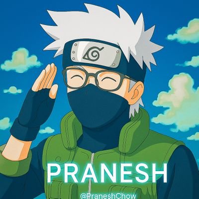 Hi, I'm Pranesh 🖐🏻✨
A Software Engineer. Talks about Computer Science and Anime. 🍜
~~ be happy ~~ 💙