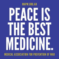 Medical Association for Prevention of War (@mapw_australia) Twitter profile photo