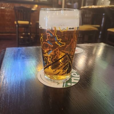 Retired & jolly happy about it. Pub enthusiast
