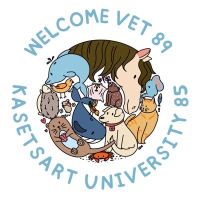 ยินดีต้อนรับน้องๆ ทุกคนเข้าสู่คณะสัตวแพทยศาสตร์ มหาวิทยาลัยเกษตรศาสตร์นะคะ ฝากกดติดตาม เพื่อรับข่าวสารเกี่ยวกับคณะและมหาวิทยาลัยด้วยน้า:-)