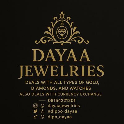 Dealer of all kinds of jewelry and luxurious watches💍💎✨⌚️ IG:dayaajewelries