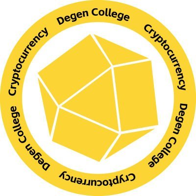 DEGEN_COLLEGE_'s profile picture. $DC "Degen College - Your Web3 “Learn to Earn” platform, Path to On-Chain Financial Freedom Starts Here!" https://t.co/l1WmAQh08w