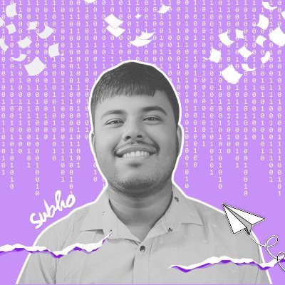 subhohazra07's profile picture. 💻 Software Developer @GreenwaveSolutions |
🎓 BTech Graduate @FIEM25 |
☕ Java Developer | 🎨 Graphic Designer |
🏆 SIH'23 Finalist |
🧠 Ex-CC Member @FIEMACM
