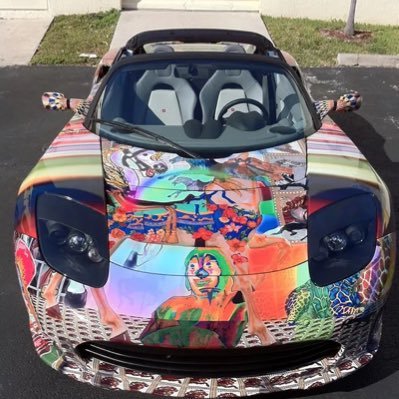 TeslaArtCar's profile picture. Publishing all information on the Lost Tesla Art Car 🚘 and the NFT 🖼️ that Slipped Through Time 😎———- P.S. ELON WE FOUND YOUR LOST ART!