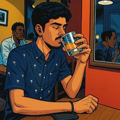 Devendrajaltar1's profile picture. simple, calm, cool and just existing in this shitty world 
. 
BTW I'm a writer