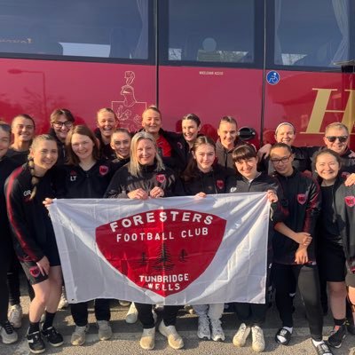 Tunbridge Wells Foresters 2ndXI, @SECWFLnews Div 1 West. 22/23, 24/25 cup finalists, league runners up 22/23 @twforesters #fozzies🟥⬛️🌈 sponsors @taste_wells