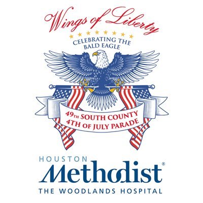 Sponsored By: Houston Methodist The Woodlands Hospital - 🇺🇸 Wings of Liberty: Celebrating the Bald Eagle 🦅 📆 Friday July 4, 2025 9AM