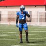 4Elijahblue's profile picture. Elijah Bernard-Blue Safety 6’1 200 4⭐️ @KC_MTXE Broward County FL🌴