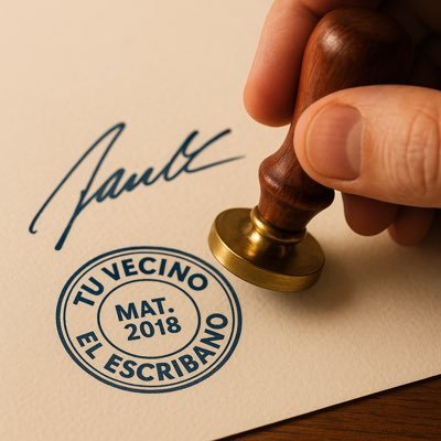 En todas las series apocalípticas hay un escribano. Resuelvo dudas juridico-notariales en lenguaje claro.