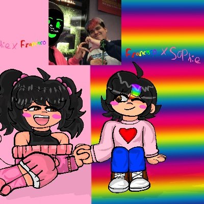 fnfscaryglitch's profile picture. I’m sophie phung
Gender girl
age 16 I’m minor 
multfandom 
Species Al shapeshifter half in Sophie into Sophie phung
my taken is @francis92273713 lover dni nfws