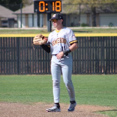 Cameron University Soph. INF/OF Wt: 180 Ht: 5’10” GPA 3.8| @wearethebombers @CUaggiesbsb