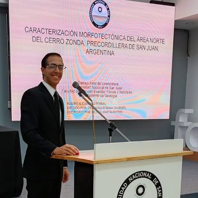 Licenciado en Ciencias Geológicas.
Interés en SIG, Sensores Remotos, Geomorfología e Hidrogeología.