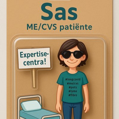 ME/CVS patient. Wegens heel late diagnose praktisch huisgebonden, en 23 uur per dag in zetel/bed.