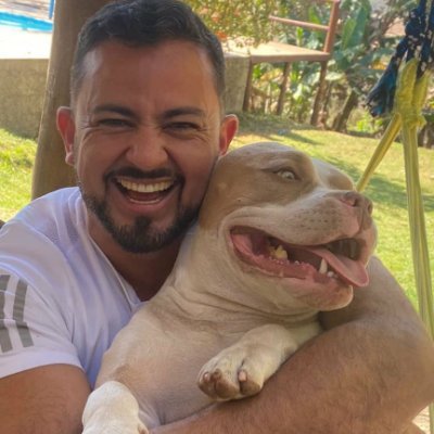 Very closed to my dog. Proud father with 1 daughter