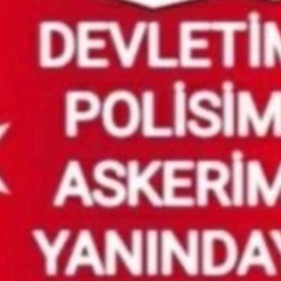 Vatan millet devlet bayrak sevdalısıyım, Söz konusu vatansa gerisi teferruatdır 🇹🇷