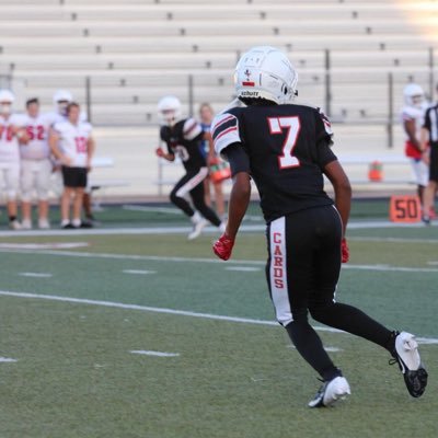 Del Valle Hs ‘27 DB/WR 5’11/ 150lbs GPA 3.7/4.1 NCAA ID: 2505590667