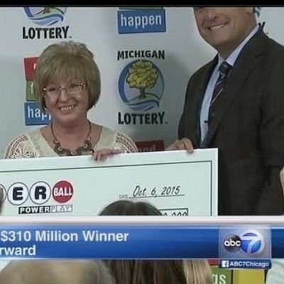 I'm Julie Leach the $310,000,000 mega lottery